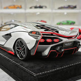 Henson & Heaven Lamborghini 2019 Sian FKP 37 Argento 1:18 – Modello in resina da collezione