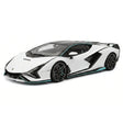 Henson & Heaven Lamborghini 2019 Sian FKP 37 Bianco Canopus 1:18 – Resina modello in resina collezionabile