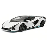 Henson & Heaven Lamborghini 2019 Sian FKP 37 Bianco Canopus 1:18 – Resina modello in resina collezionabile