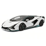 Henson & Heaven Lamborghini 2019 Sian FKP 37 Bianco Canopus 1:18 – modellino auto da collezione in resina