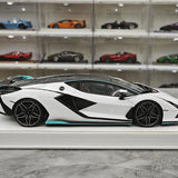 Henson & Heaven Lamborghini 2019 Sian FKP 37 Bianco Canopus 1:18 – Resina modello in resina collezionabile