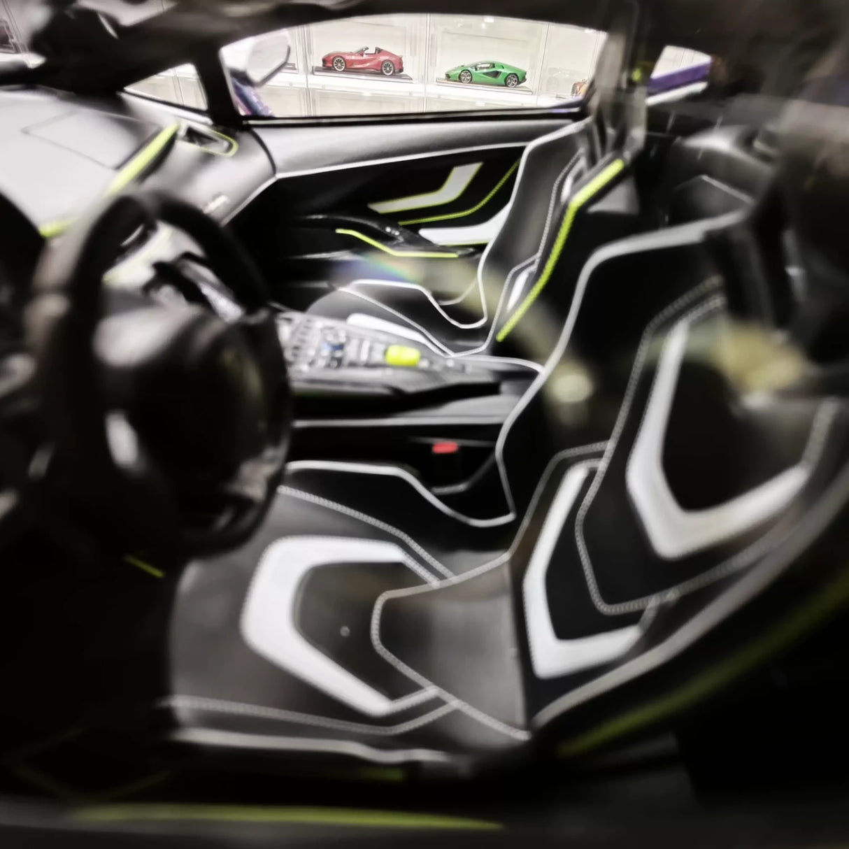 Henson & Heaven Lamborghini 2019 Sian FKP 37 Bianco Canopus Gradient 1:18 – Resina modello in resina collezionabile