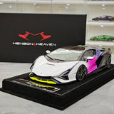 Henson & Heaven Lamborghini 2019 Sian FKP 37 Bianco Canopus Gradient 1:18 – Resina modello in resina collezionabile