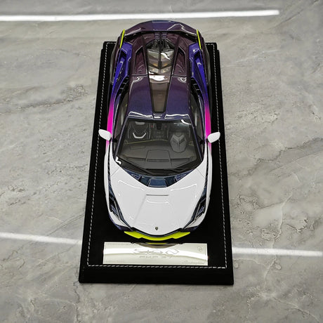 Henson & Heaven Lamborghini 2019 Sian FKP 37 Bianco Canopus Gradient 1:18 – Resina modello in resina collezionabile
