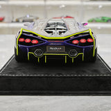 Henson & Heaven Lamborghini 2019 Sian FKP 37 Bianco Canopus Gradient 1:18 – Resina modello in resina collezionabile