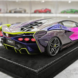 Henson & Heaven Lamborghini 2019 Sian FKP 37 Bianco Canopus Gradient 1:18 – Resina modello in resina collezionabile