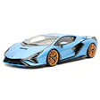 Henson & Heaven Lamborghini 2019 Sian FKP 37 Blu Uranus 1:18 – Resina modello in resina collezionabile