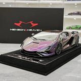 Henson & Heaven Lamborghini 2019 Sian FKP 37 Gradient 1:18 – Resina per modelli in resina collezionabile