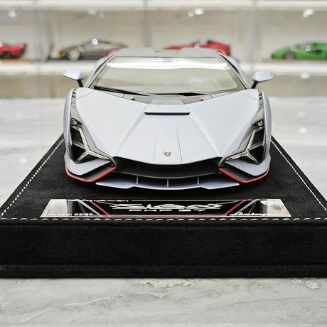 Henson & Heaven Lamborghini 2019 Sian FKP 37 Grigio Telesto 1:18 – Modello in resina collezionabile