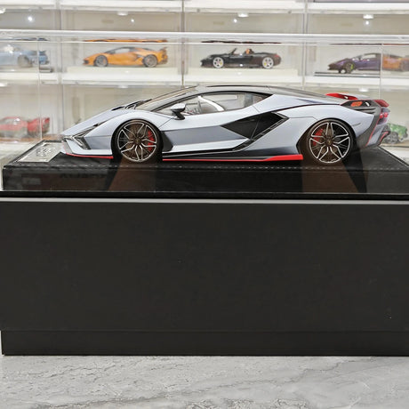 Henson & Heaven Lamborghini 2019 Sian FKP 37 Grigio Telesto 1:18 – Modello in resina collezionabile