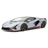Henson & Heaven Lamborghini 2019 Sian FKP 37 Grigio Telesto 1:18 – Modello in resina collezionabile