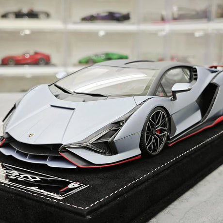 Henson & Heaven Lamborghini 2019 Sian FKP 37 Grigio Telesto 1:18 – Modello in resina collezionabile