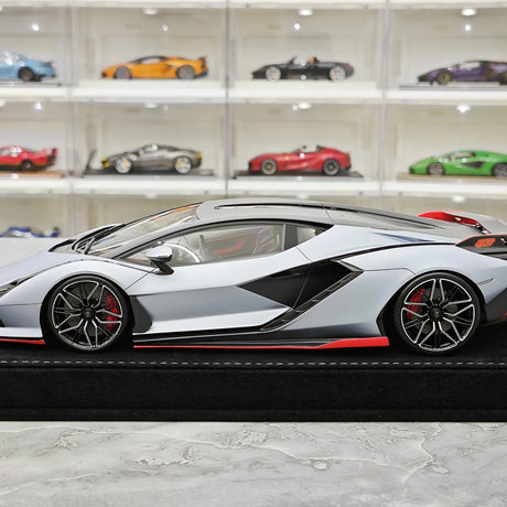 Henson & Heaven Lamborghini 2019 Sian FKP 37 Grigio Telesto 1:18 – Modello in resina collezionabile