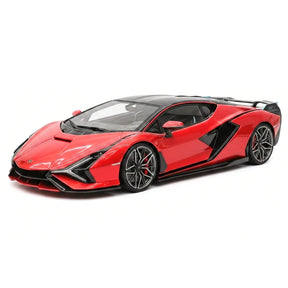 Henson & Heaven Lamborghini 2019 Sian FKP 37 Rosso Efesto 1:18 – Modello in resina collezionabile