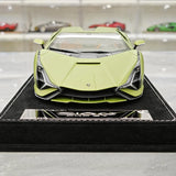 Henson & Heaven Lamborghini 2019 Sian FKP 37 Verde Gea 1:18 – Modello in resina collezionabile