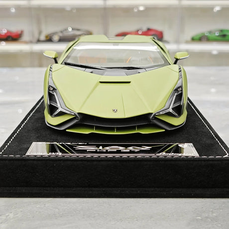 Henson & Heaven Lamborghini 2019 Sian FKP 37 Verde Gea 1:18 – Modello in resina collezionabile