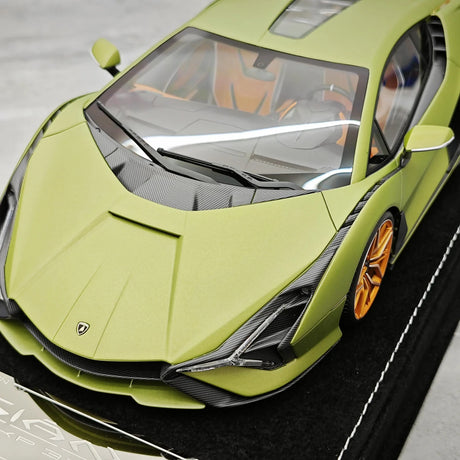 Henson & Heaven Lamborghini 2019 Sian FKP 37 Verde Gea 1:18 – Modello in resina collezionabile