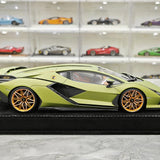 Henson & Heaven Lamborghini 2019 Sian FKP 37 Verde Gea 1:18 – Modello in resina collezionabile