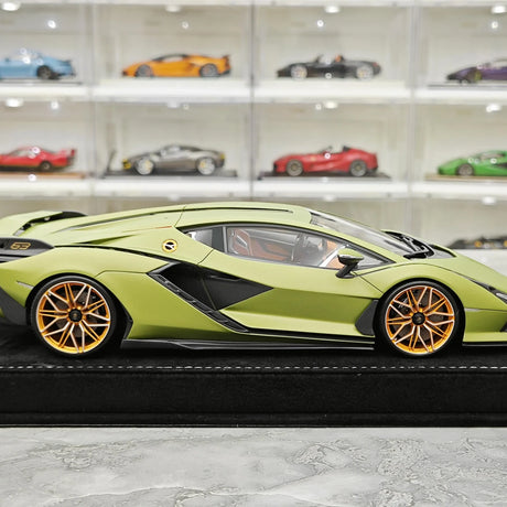 Henson & Heaven Lamborghini 2019 Sian FKP 37 Verde Gea 1:18 – Modello in resina collezionabile