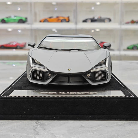 Henson & Heaven Lamborghini 2024 Revuelto Gray 1:18 – Resina da collezione in resina modello