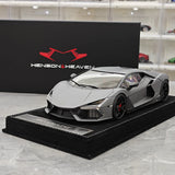 Henson & Heaven Lamborghini 2024 Revuelto Gray 1:18 – Resina da collezione in resina modello