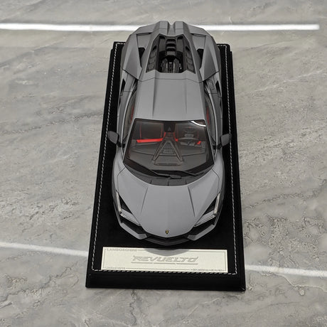 Henson & Heaven Lamborghini 2024 Revuelto Gray 1:18 – Resina da collezione in resina modello