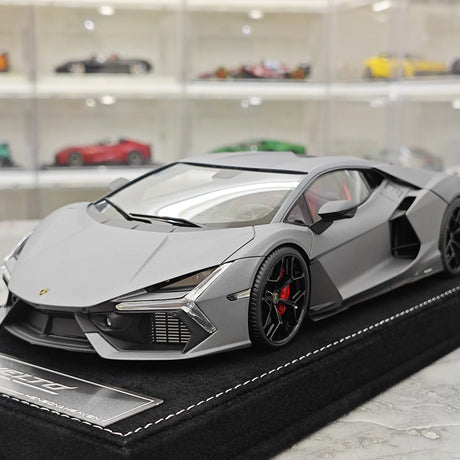 Henson & Heaven Lamborghini 2024 Revuelto Gray 1:18 – Resina da collezione in resina modello