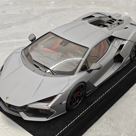 Henson & Heaven Lamborghini 2024 Revuelto Gray 1:18 – Resina da collezione in resina modello