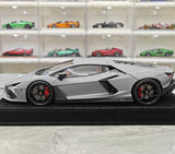 Henson & Heaven Lamborghini 2024 Revuelto Gray 1:18 – Resina da collezione in resina modello