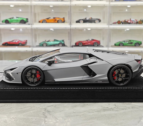 Henson & Heaven Lamborghini 2024 Revuelto Gray 1:18 – Resina da collezione in resina modello