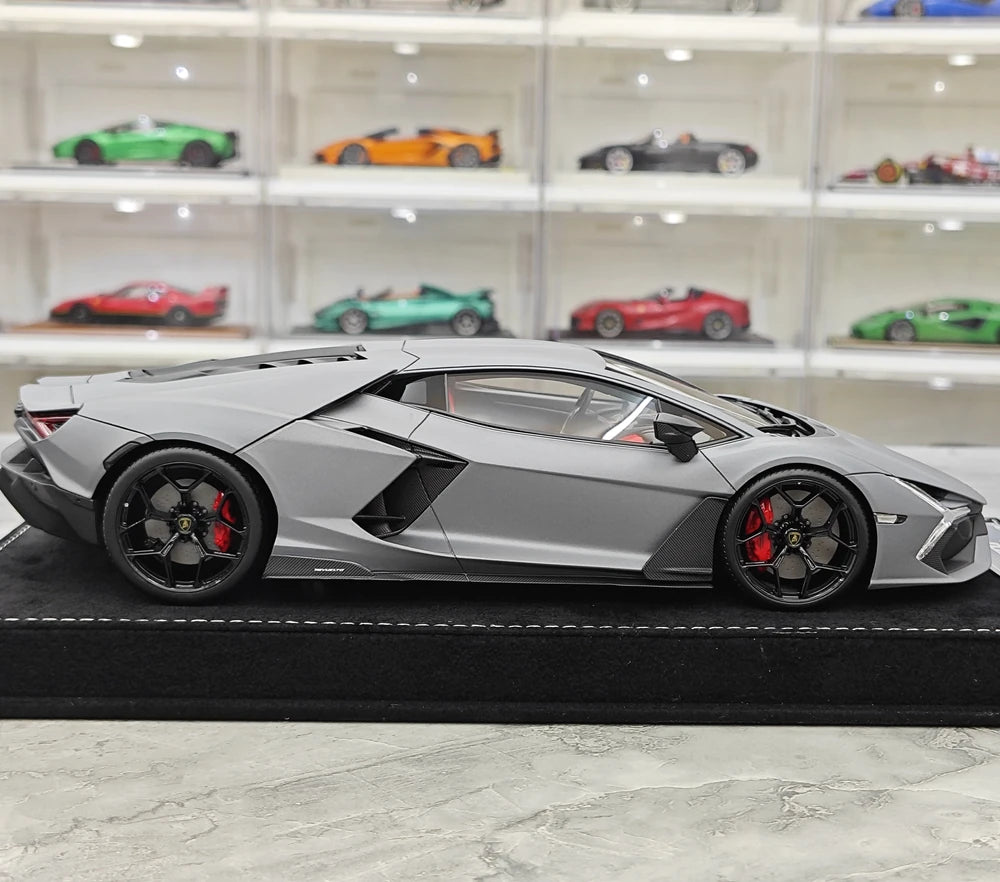 Henson & Heaven Lamborghini 2024 Revuelto Gray 1:18 – Resina da collezione in resina modello