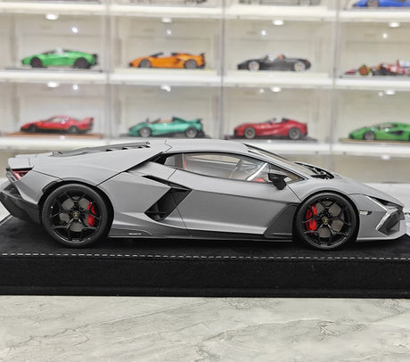 Henson & Heaven Lamborghini 2024 Revuelto Gray 1:18 – Resina da collezione in resina modello