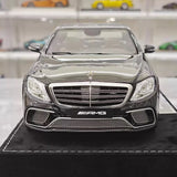 [Henson & Heaven] 1:18 Mercedes-Benz 2020 AMG S65L W222 ブラック モデルカー レジン
