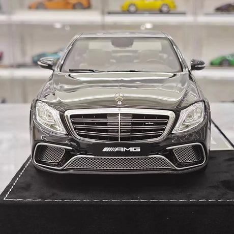 [Henson & Heaven] 1:18 Mercedes-Benz 2020 AMG S65L W222 Black Model Car Resin