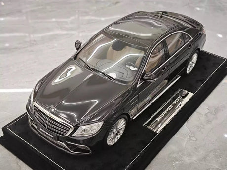 [Henson & Heaven] 1:18 Mercedes-Benz 2020 AMG S65L W222 Black Model Car Resin