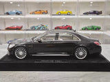 [Henson & Heaven] 1:18 Mercedes-Benz 2020 AMG S65L W222 ブラック モデルカー レジン