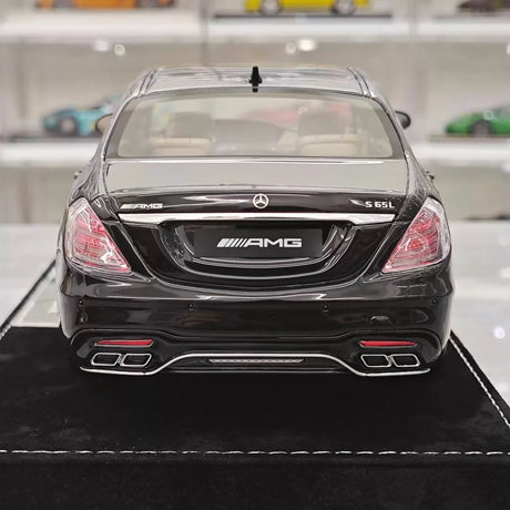 [Henson & Heaven] 1:18 Mercedes-Benz 2020 AMG S65L W222 Black Model Car Resin