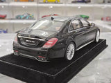 [Henson & Heaven] 1:18 Mercedes-Benz 2020 AMG S65L W222 ブラック モデルカー レジン