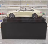 [Henson & Heaven] 1:18 Mercedes-Benz 2020 AMG S65L W222 Gold Model Car Resin
