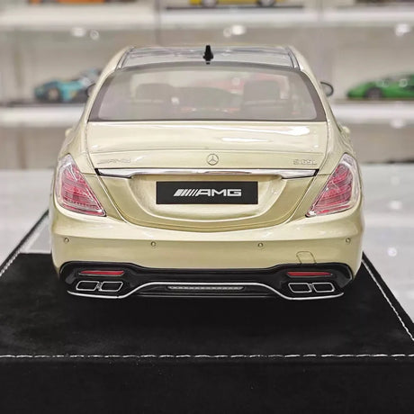 [Henson & Heaven] 1:18 Mercedes-Benz 2020 AMG S65L W222 Gold Model Car Resin