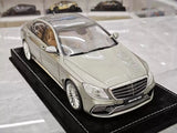 [Henson & Heaven] 1:18 Mercedes-Benz 2020 AMG S65L W222 grijs modelauto Hars
