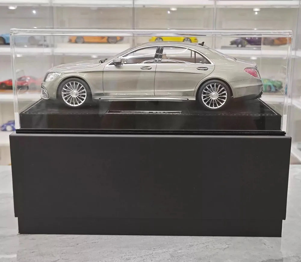 [Henson & Heaven] 1:18 Mercedes-Benz 2020 AMG S65L W222 Gray Model Car Resin