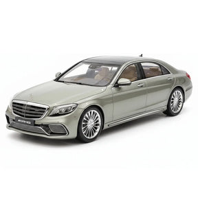 [Henson & Heaven] 1:18 Mercedes-Benz 2020 AMG S65L W222 grijs modelauto Hars