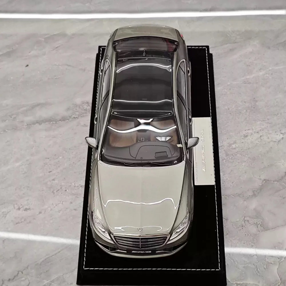 [Henson & Heaven] 1:18 Mercedes-Benz 2020 AMG S65L W222 Gray Model Car Resin
