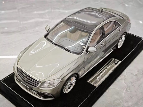 [Henson & Heaven] 1:18 Mercedes-Benz 2020 AMG S65L W222 Gray Model Car Resin