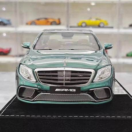 [Henson & Heaven] 1:18 Mercedes-Benz 2020 AMG S65L W222 Green Model Car Resin
