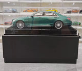 [Henson & Heaven] 1:18 Mercedes-Benz 2020 AMG S65L W222 Green Model Car Resin