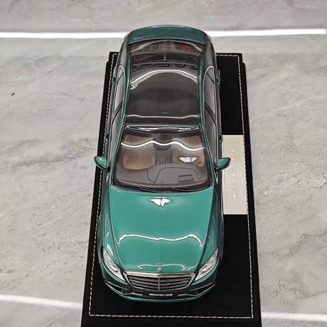 [Henson & Heaven] 1:18 Mercedes-Benz 2020 AMG S65L W222 Green Model Car Resin