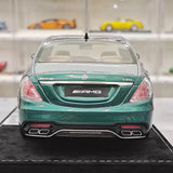 [Henson & Heaven] 1:18 Mercedes-Benz 2020 AMG S65L W222 Green Model Car Resin