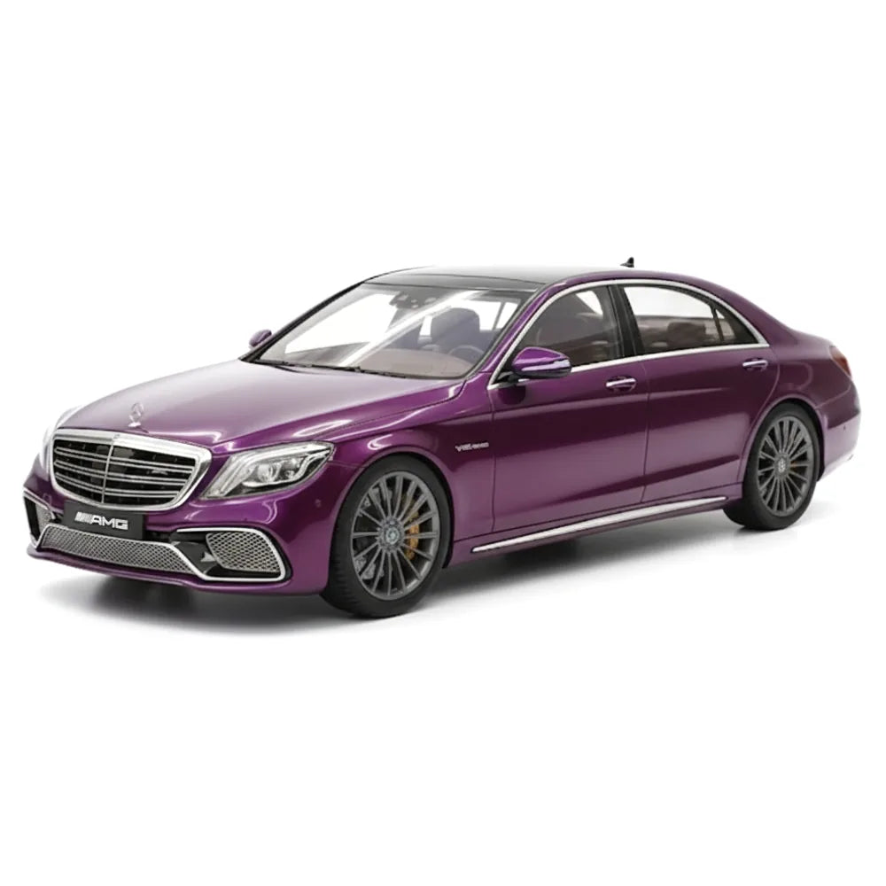 [Henson & Heaven] 1:18 Mercedes-Benz 2020 AMG S65L W222 Purple Model Car Resin